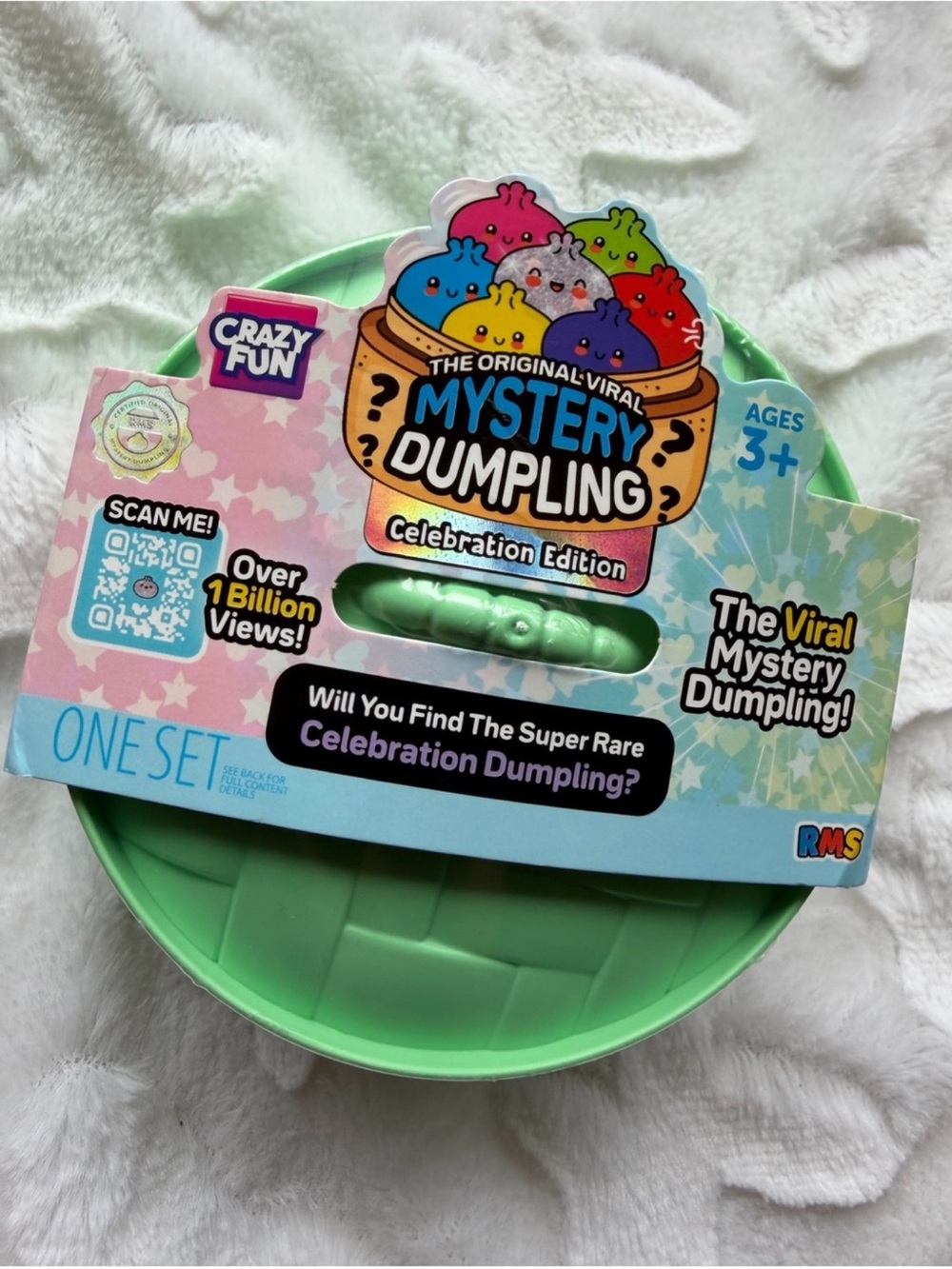 🥟 New in box, RMS Crazy Fun Mystery Dumpling – Celebration Edition!
